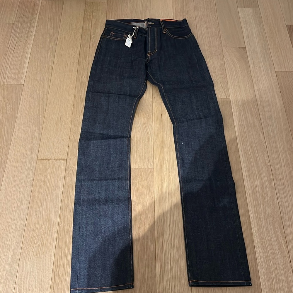 Men’s Jean Shop Raw Denim Slim Fit Jeans - 27 Long - NWT
